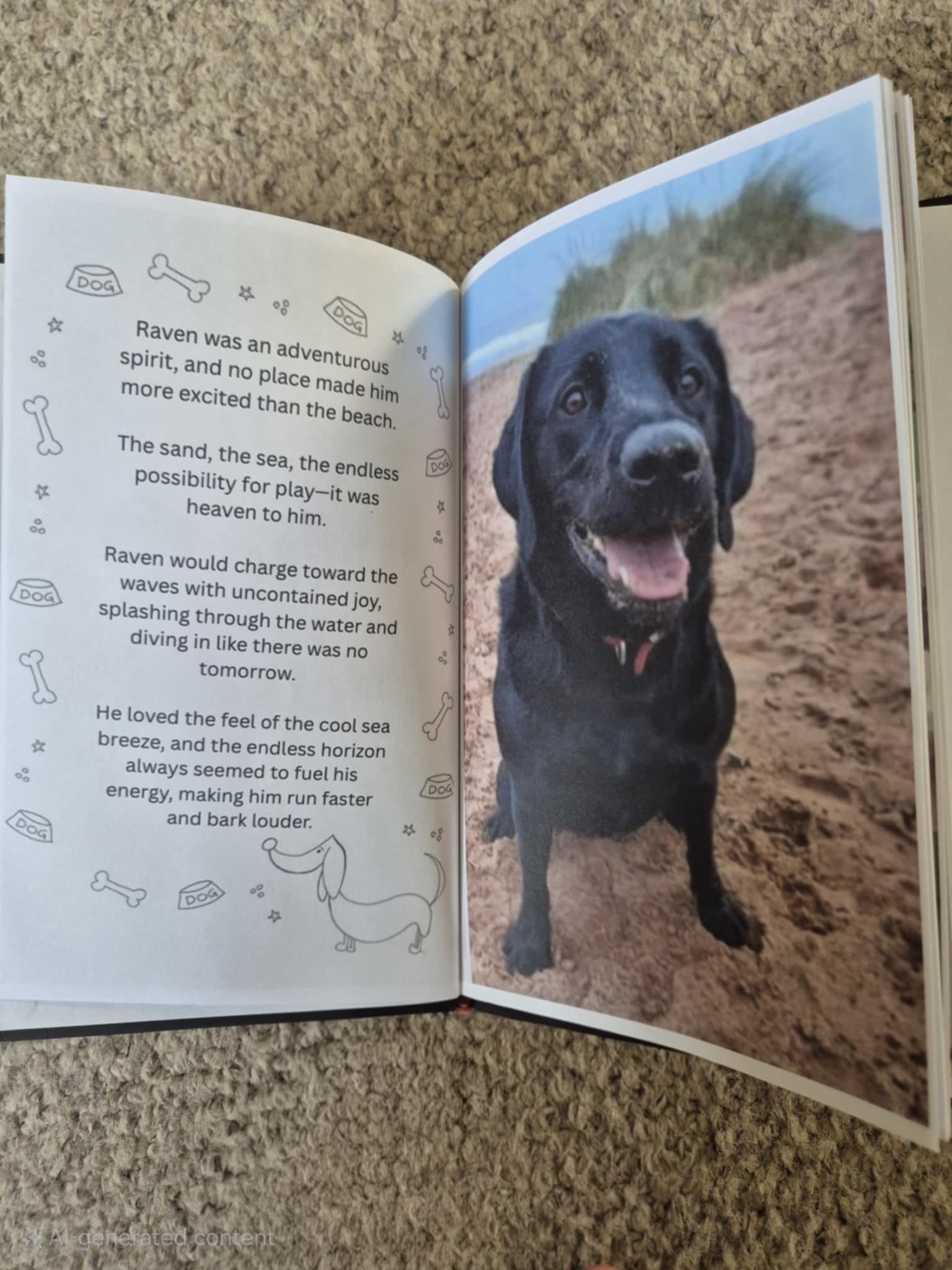 Custom Pet Story Book