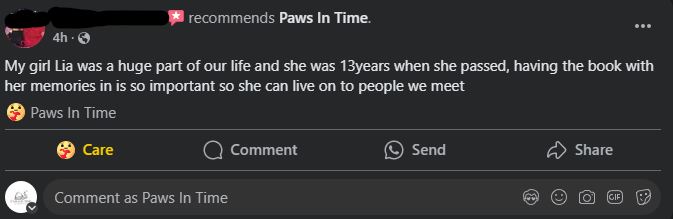 Custom Pet Story Book